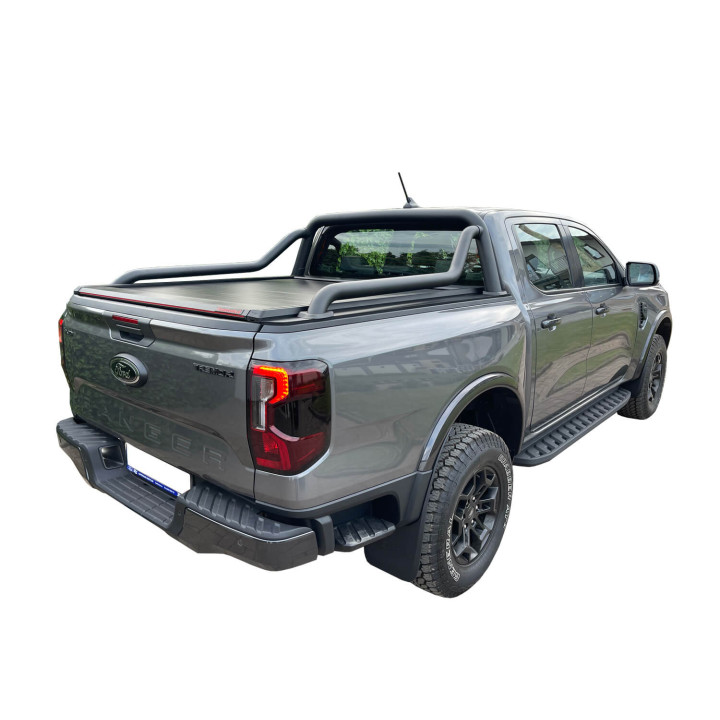 Manual Roll Top Tonneau Bed Cover, Tessera 4x4 SE, Ford Ranger Limited Double Cab 2023 - Present - EDK.ro