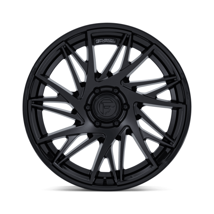 Alloy Wheel, FUEL FC405 DYNAMO, 20x9.0, ET 1, 5x127, 71.5, Black - EDK.ro