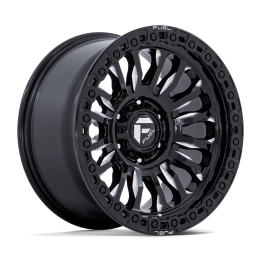 Alloy Wheel, FUEL FC857 RINCON, 17x9.0, ET -12, 5x127, 71.5, Black - EDK.ro