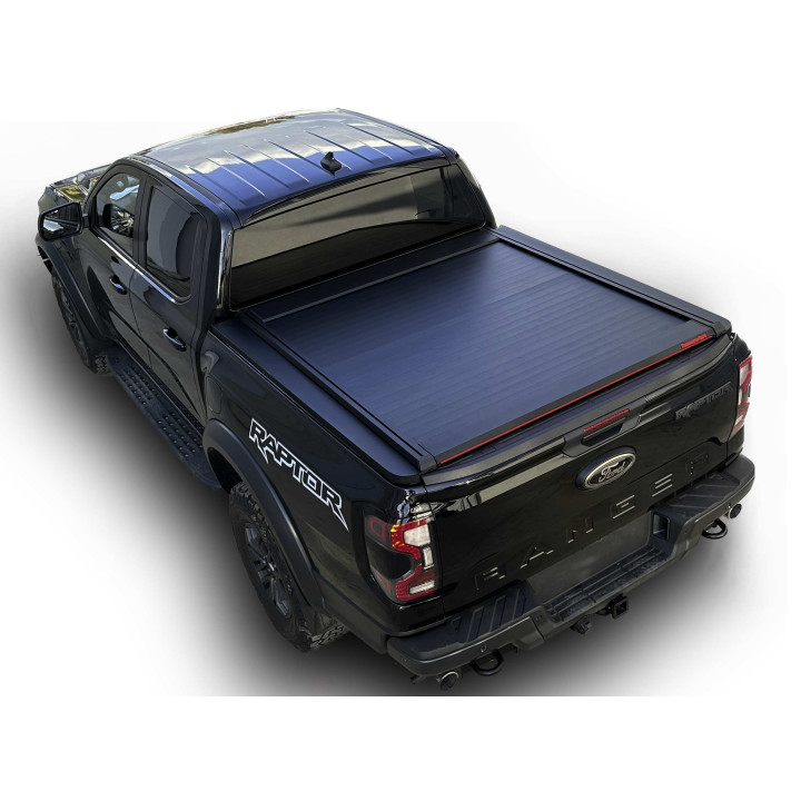 Manual Roll Top Tonneau Bed Cover, Tessera 4x4 SE, Ford Ranger Raptor Double Cab 2023 - Present - EDK.ro
