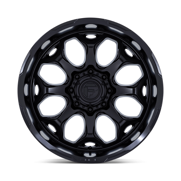 Jantă de Aluminiu, FUEL FC862 SCEPTER, 20x9.0, ET 1, 5x127, 71.5, Negru - EDK.ro