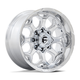 Alloy Wheel, FUEL FC862 SCEPTER, 20x9.0, ET 1, 5x127, 71.5, Polished - EDK.ro