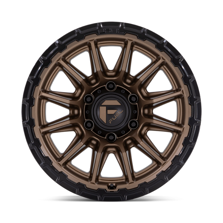 Jantă de Aluminiu, FUEL FC866 PISTON, 17x9.0, ET 1, 5x127, 71.5, Negru - EDK.ro