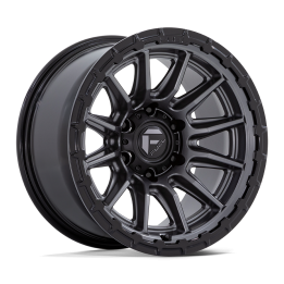 Jantă de Aluminiu, FUEL FC866 PISTON, 17x9.0, ET -12, 5x127, 71.5, Negru - EDK.ro