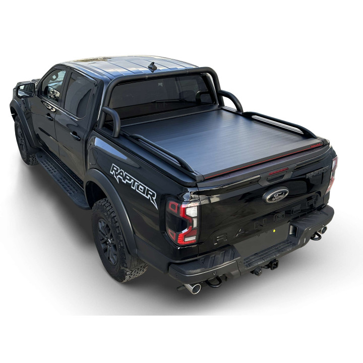 Manual Roll Top Tonneau Bed Cover, Tessera 4x4 SE, Ford Ranger Raptor Double Cab 2023 - Present - EDK.ro