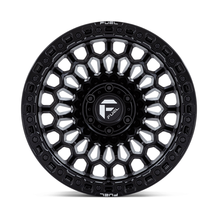 Jantă de Aluminiu, FUEL FC870 SINISTER, 20x9.0, ET 1, 5x127, 78.1, Negru - EDK.ro