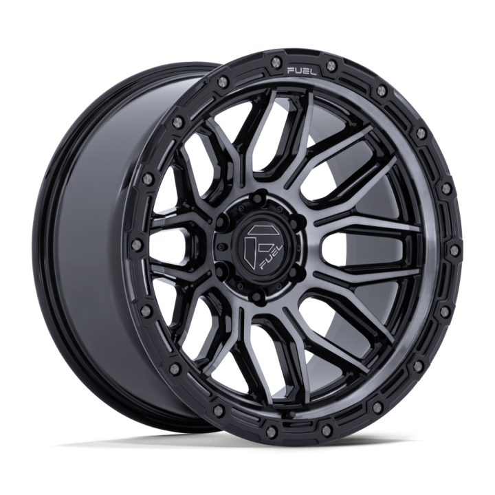 Alloy Wheel, FUEL FC881 SURGE, 20x9.0, ET 1, 5x127, 71.5, Black - EDK.ro