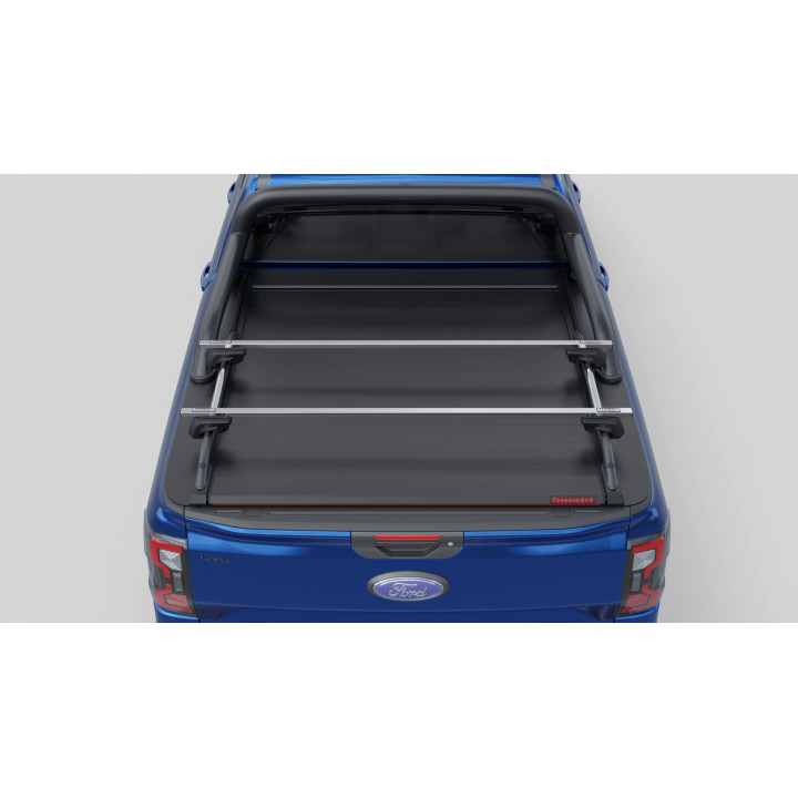 Manual Roll Top Tonneau Bed Cover, Tessera 4x4 SE, Ford Ranger XLT Double Cab 2023 - Present - EDK.ro