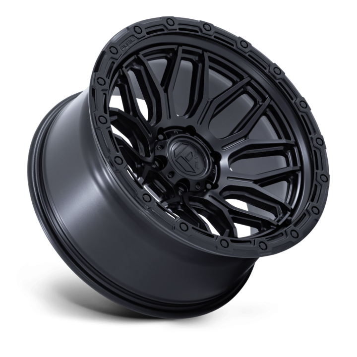Jantă de Aluminiu, FUEL FC881 SURGE, 18x9.0, ET 20, 5x127, 71.5, Negru - EDK.ro
