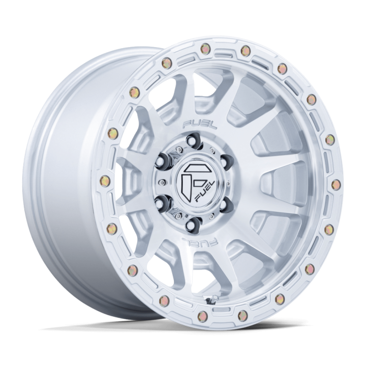 Alloy Wheel, FUEL FC884 FORTRESS, 18x9.0, ET 20, 5x127, 71.5, Silver - EDK.ro