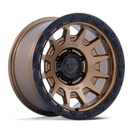 Jantă de Aluminiu, FUEL FC884 FORTRESS, 17x8.5, ET 25, 5x127, 71.5, Negru - EDK.ro