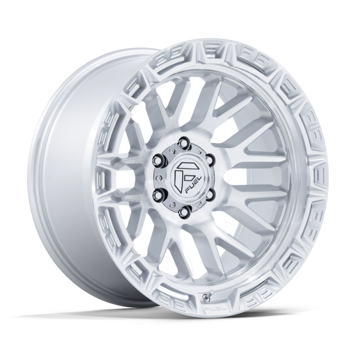 Alloy Wheel, FUEL FC890 RAIL, 20x10.0, ET -18, 5x127, 71.5, Silver - EDK.ro