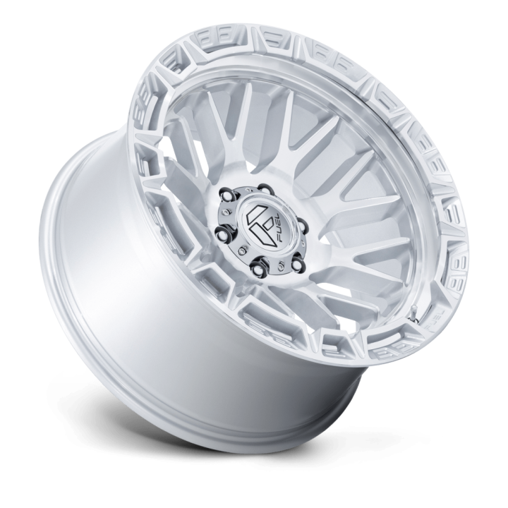 Alloy Wheel, FUEL FC890 RAIL, 20x10.0, ET -18, 5x127, 71.5, Silver - EDK.ro