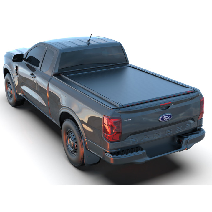 Manual Roll Top Tonneau Bed Cover, Tessera 4x4 SE, Ford Ranger Limited Extra Cab 2023 - Present - EDK.ro