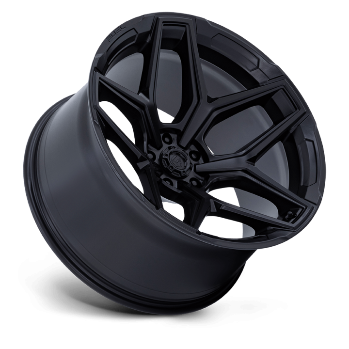Jantă de Aluminiu, FUEL FLUX, 17x9.0, ET -12, 5x127, 71.5, Negru - EDK.ro