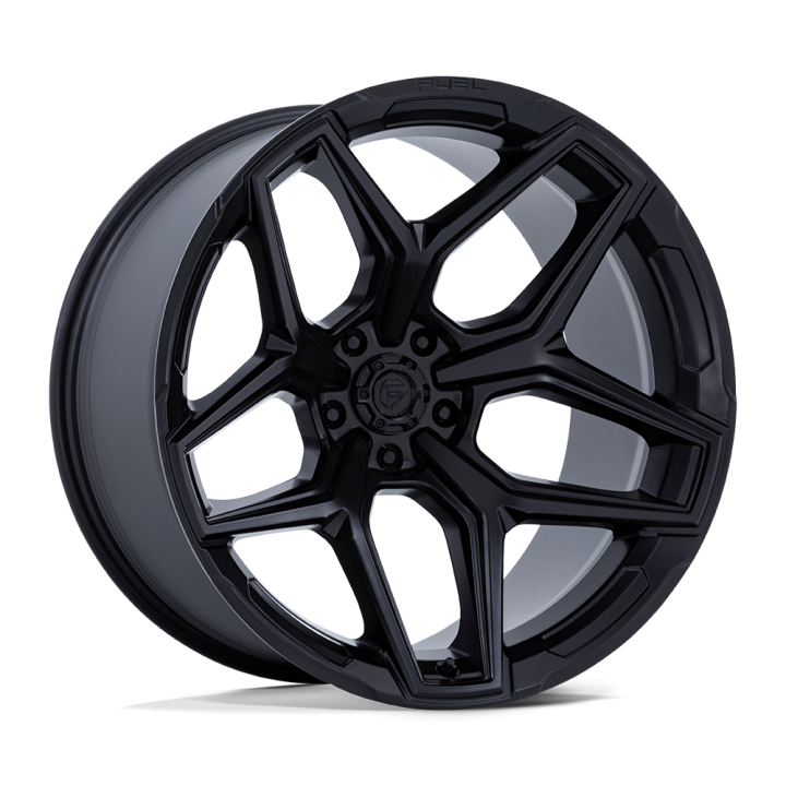 Alloy Wheel, FUEL FLUX, 20x10.0, ET -18, 5x127, 71.5, Black - EDK.ro