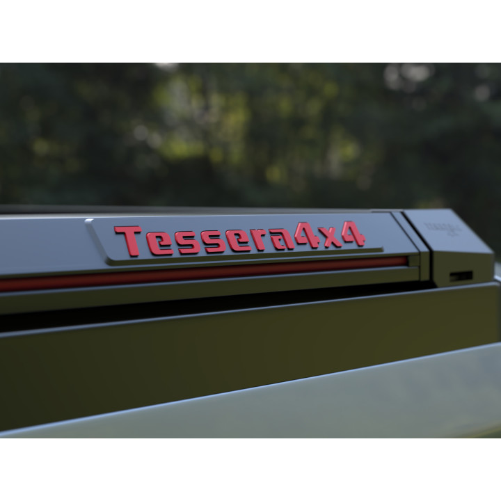 Manual Roll Top Tonneau Bed Cover, Tessera 4x4 SE, Ford Ranger Limited Extra Cab 2023 - Present - EDK.ro
