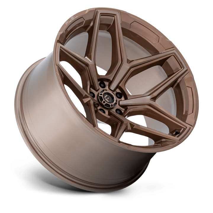 Jantă de Aluminiu, FUEL FLUX, 17x9.0, ET -12, 5x127, 71.5, Bronz - EDK.ro