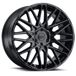 Alloy Wheel, Black Rhino MOROCCO, 20x9.0, ET 30, 5x127, 71.5, Black - EDK.ro