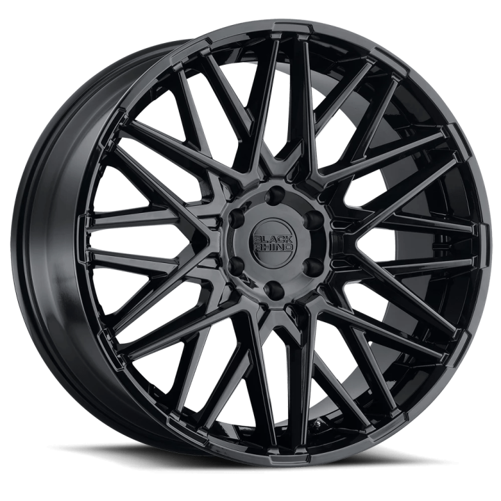Alloy Wheel, Black Rhino MOROCCO, 20x9.0, ET 30, 5x127, 71.5, Black - EDK.ro
