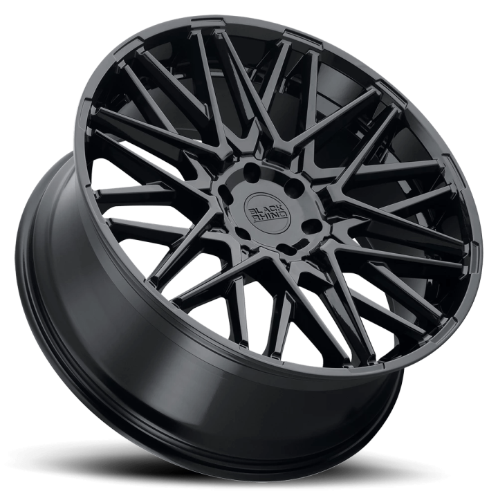 Alloy Wheel, Black Rhino MOROCCO, 20x9.0, ET 30, 5x127, 71.5, Black - EDK.ro