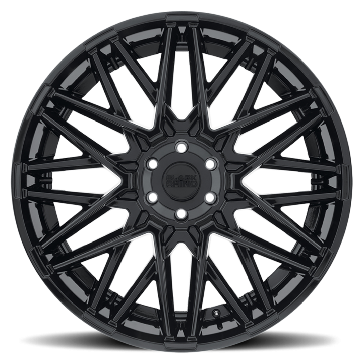 Alloy Wheel, Black Rhino MOROCCO, 22x10.0, ET 35, 5x127, 71.5, Black - EDK.ro