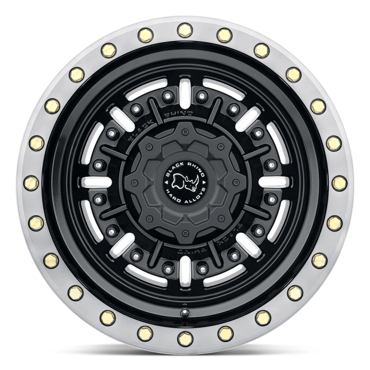 Jantă de Aluminiu, Black Rhino ABRAMS, 17x9.5, ET -18, 5x127, 71.5, Negru - EDK.ro