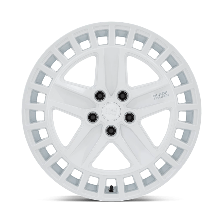 Alloy Wheel, Black Rhino, 20x8.5, ET 25, 5x127, 71.5, White - EDK.ro