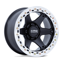 Alloy Wheel, KMC KM238 VI Beadlock, 20x10.0, ET -48, 5x127, 71.5, Black - EDK.ro
