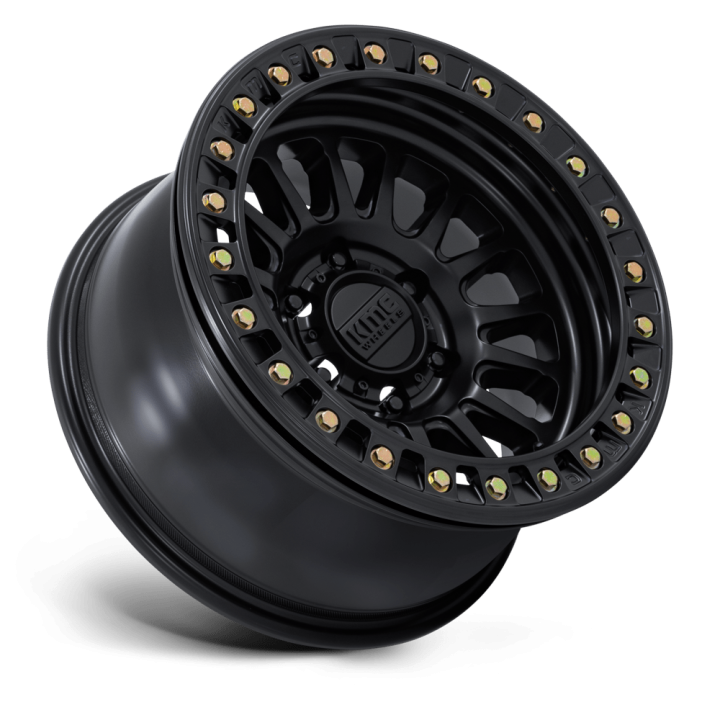 Alloy Wheel, KMC KM239 IMPACT Beadlock, 17x9.0, ET -38, 5x127, 71.5, Black - EDK.ro