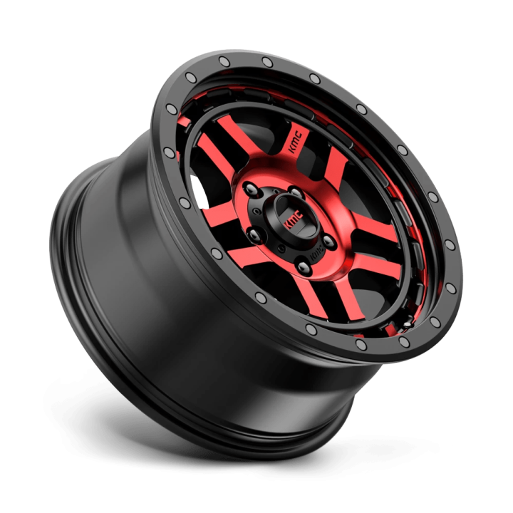 Alloy Wheel, KMC KM540 RECON, 17x8.5, ET 18, 5x127, 71.5, Black - EDK.ro