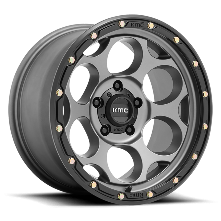 Jantă de Aluminiu, KMC KM541 DIRTY HARRY, 17x8.5, ET 18, 5x127, 71.5, Negru - EDK.ro