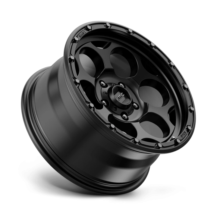 Alloy Wheel, KMC KM541 DIRTY HARRY, 17x8.5, ET 0, 5x127, 71.5, Black - EDK.ro