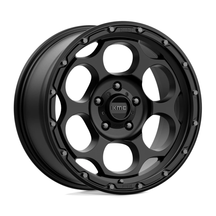 Jantă de Aluminiu, KMC KM541 DIRTY HARRY, 18x8.5, ET 18, 5x127, 71.5, Negru - EDK.ro