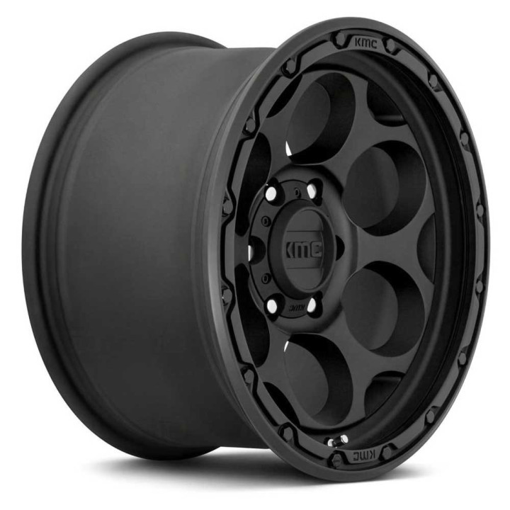 Jantă de Aluminiu, KMC KM541 DIRTY HARRY, 17x8.5, ET 18, 5x127, 71.5, Negru - EDK.ro
