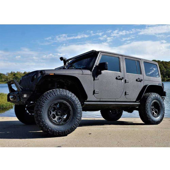 Jantă de Aluminiu, KMC KM541 DIRTY HARRY, 17x8.5, ET 18, 5x127, 71.5, Negru - EDK.ro