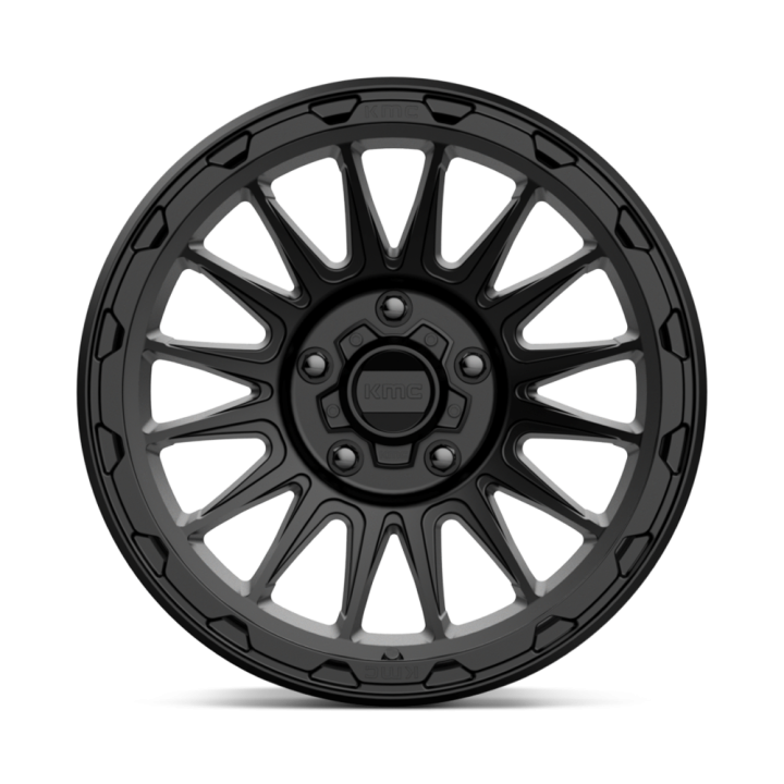 Jantă de Aluminiu, KMC KM542 IMPACT, 17x9.0, ET -12, 5x127, 71.5, Negru - EDK.ro