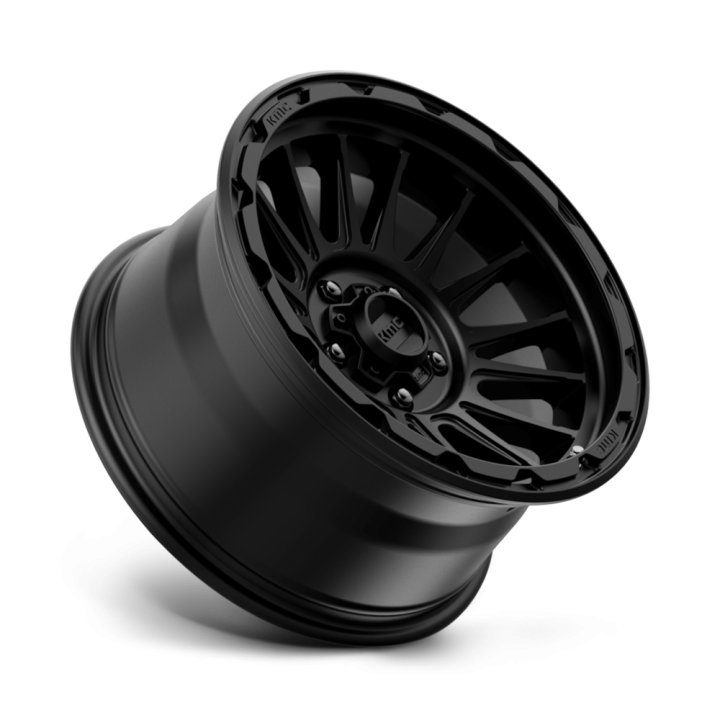 Jantă de Aluminiu, KMC KM542 IMPACT, 17x9.0, ET -12, 5x127, 71.5, Negru - EDK.ro