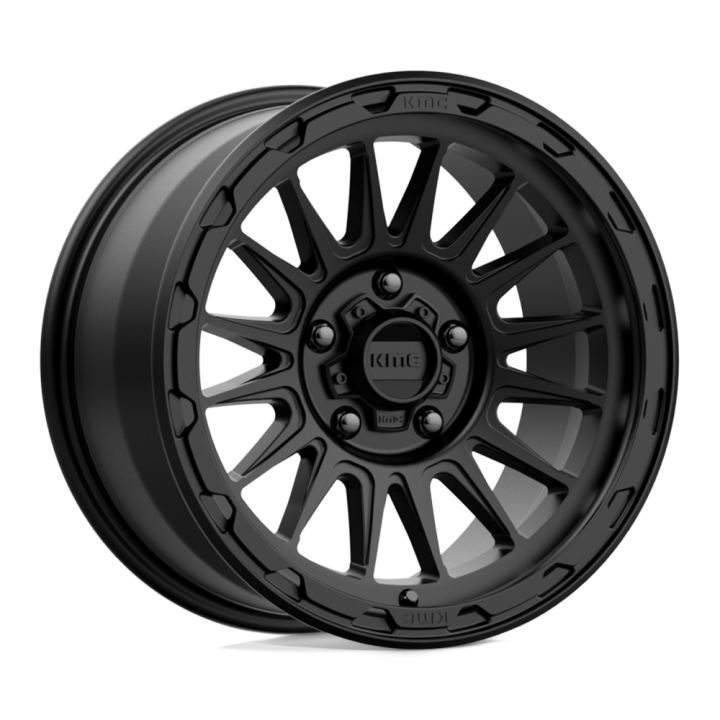 Alloy Wheel, KMC KM542 IMPACT, 17x9.0, ET 18, 5x127, 71.5, Black - EDK.ro