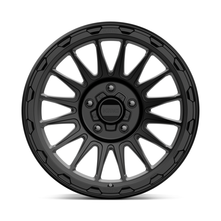 Alloy Wheel, KMC KM542 IMPACT, 18x9.0, ET 0, 5x127, 71.5, Black - EDK.ro