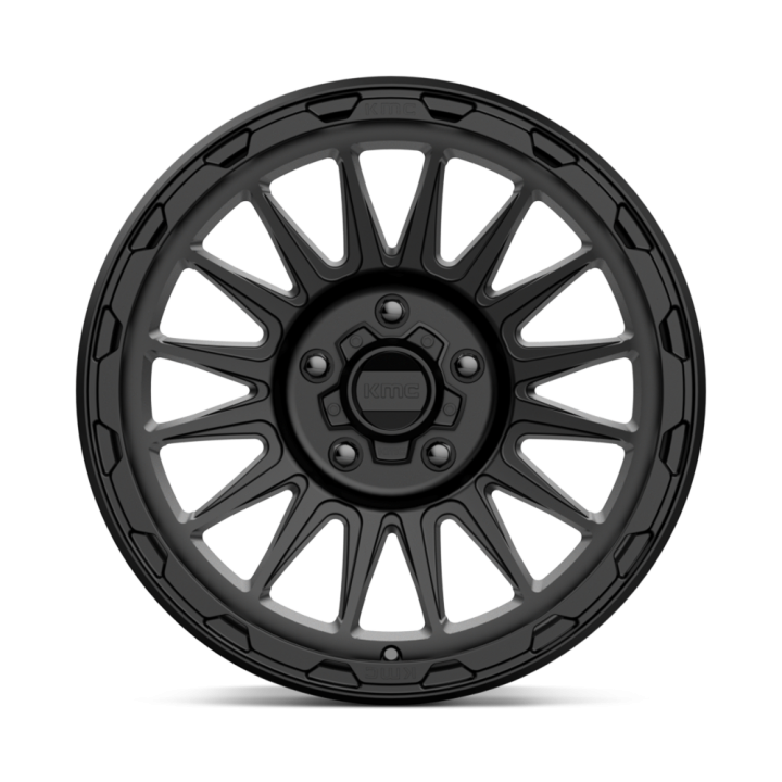Jantă de Aluminiu, KMC KM542 IMPACT, 18x9.0, ET 18, 5x127, 71.5, Negru - EDK.ro