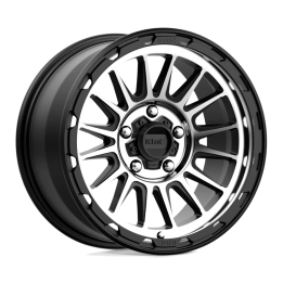 Jantă de Aluminiu, KMC KM542 IMPACT, 17x9.0, ET 18, 5x127, 71.5, Negru - EDK.ro