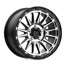 Jantă de Aluminiu, KMC KM542 IMPACT, 18x9.0, ET 18, 5x127, 71.5, Negru - EDK.ro