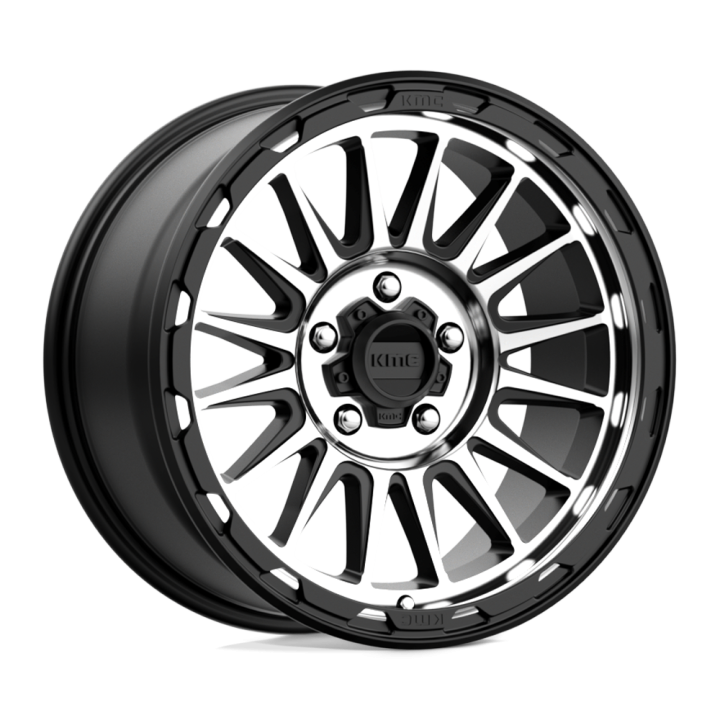 Alloy Wheel, KMC KM542 IMPACT, 18x9.0, ET 18, 5x127, 71.5, Black - EDK.ro