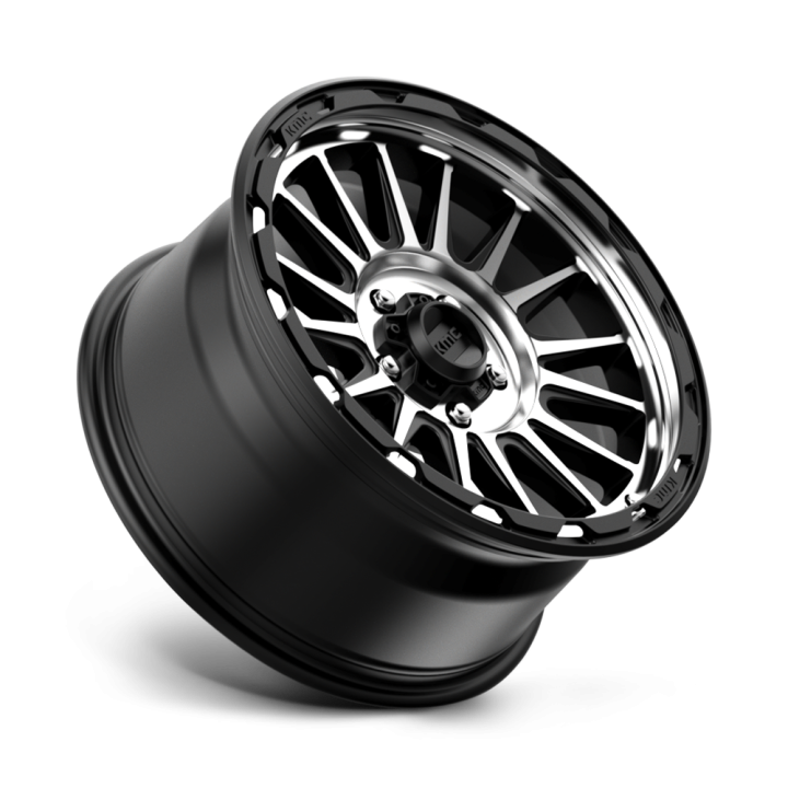 Alloy Wheel, KMC KM542 IMPACT, 18x9.0, ET 18, 5x127, 71.5, Black - EDK.ro