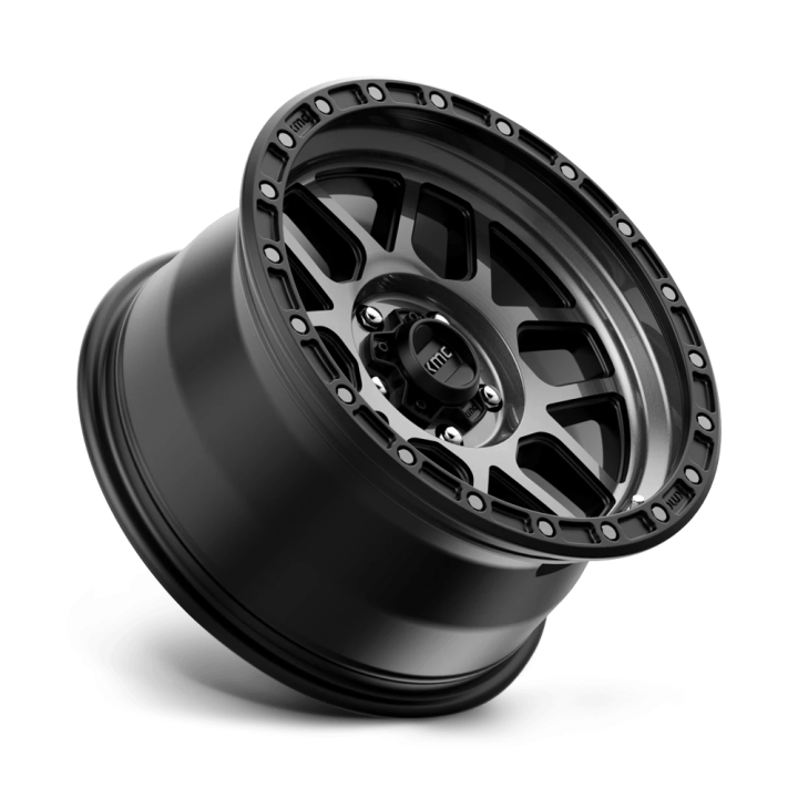 Jantă de Aluminiu, KMC KM544 MESA, 17x9.0, ET -12, 5x127, 71.5, Negru - EDK.ro