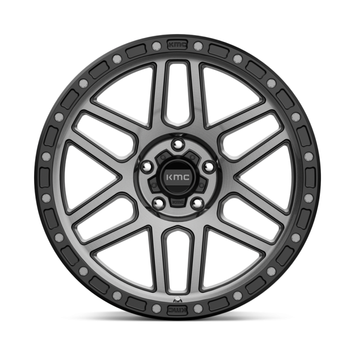 Jantă de Aluminiu, KMC KM544 MESA, 17x8.5, ET 0, 5x127, 71.5, Negru - EDK.ro