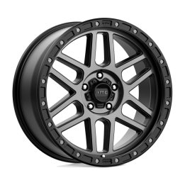 Alloy Wheel, KMC KM544 MESA, 17x9.0, ET 18, 5x127, 71.5, Black - EDK.ro