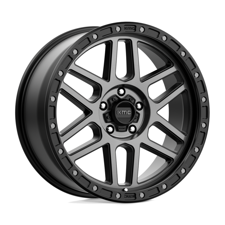 Alloy Wheel, KMC KM544 MESA, 17x9.0, ET 18, 5x127, 71.5, Black - EDK.ro