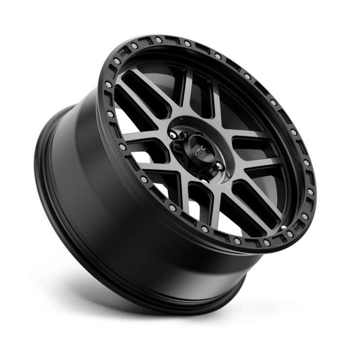 Alloy Wheel, KMC KM544 MESA, 17x9.0, ET 18, 5x127, 71.5, Black - EDK.ro